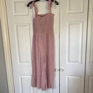 Altar'd State Light Pink Ruffled Garment